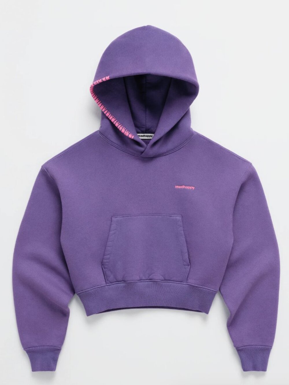 Madhappy- Classics Cropped Fleece Hoodie- Size S